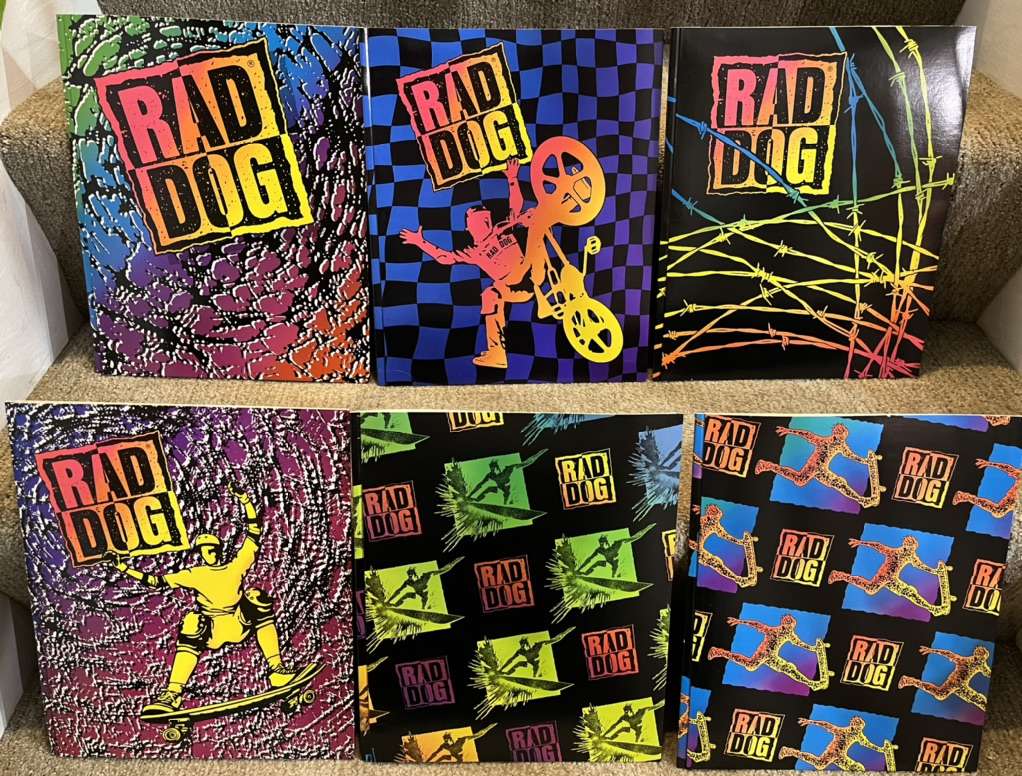 New Vintage Rad Dog Mead Folders