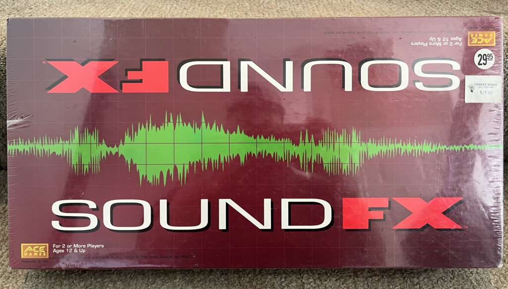 Rare Sealed Sound Fx Board Game