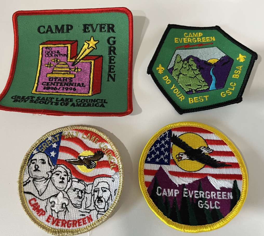 Camp Evergreen, Great Salt Lake Boy Scout Patches