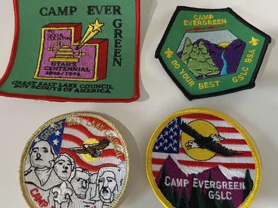 Camp Evergreen, Great Salt Lake Boy Scout Patches