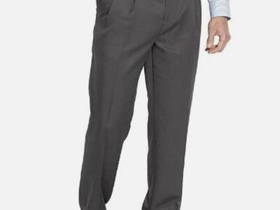 2 New Mens Khaki Pants 46x34