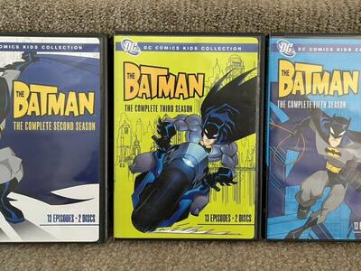 The Batman Season 2,3,&5 Perfect Discs