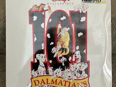 Rare Sealed 101 Dalmatians Laserdisc