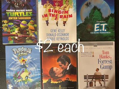 DVDs Starting At 1$