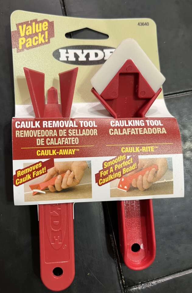 New Caulk Remover And Finisher