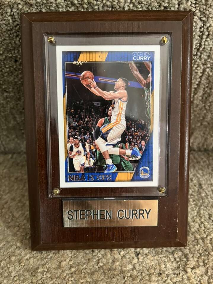 Stephen Curry Card Plaque