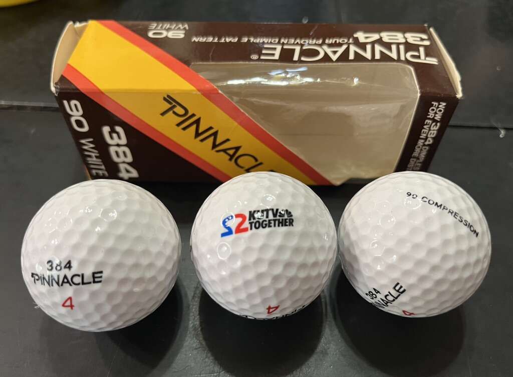 Vintage Kutv Chan 2 Golf Balls New Pack