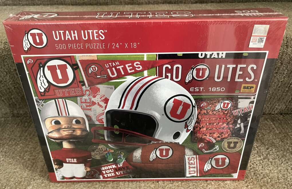 New Utah Utes 500 Piece Puzzle