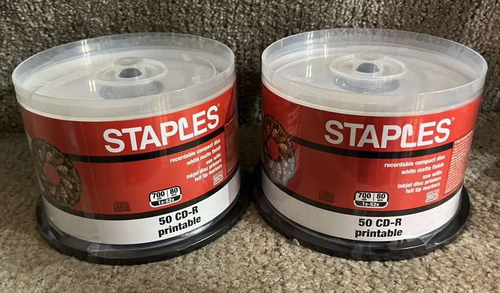 New Sealed Cd-R Printable