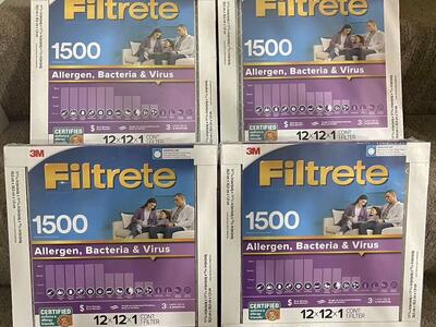 Filtrite 12x12x1 Furance Filters