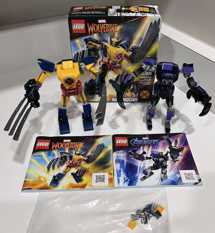 Lego Sets Wolverine & Black Pantner