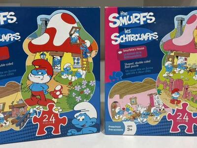 The Smurfs Double Sided Puzzles