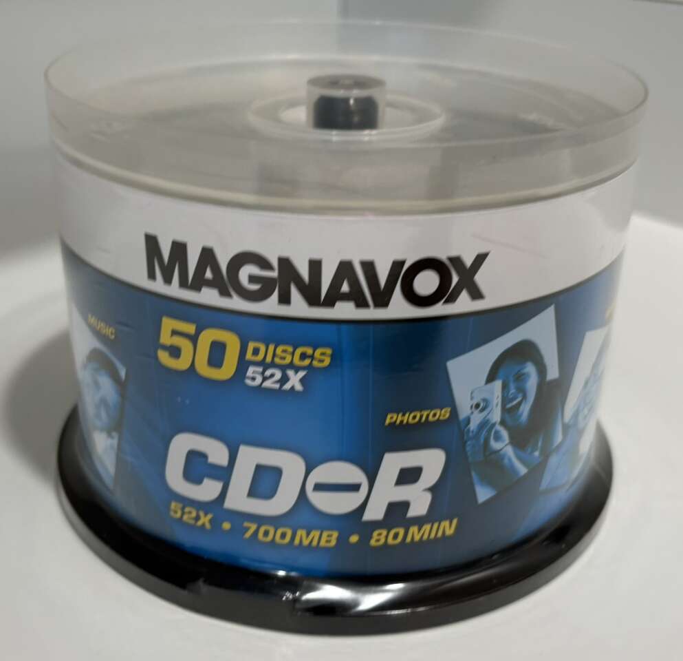 New 50 Pack Cd-R Blank Cds