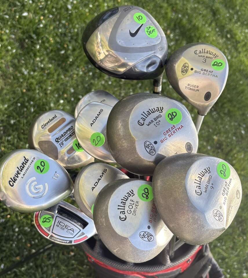 Callaway, Nike, Adams ,Cleveland Drivers