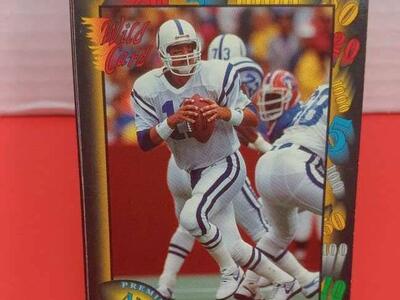 1991 FOOTBALL WILD CARD SET