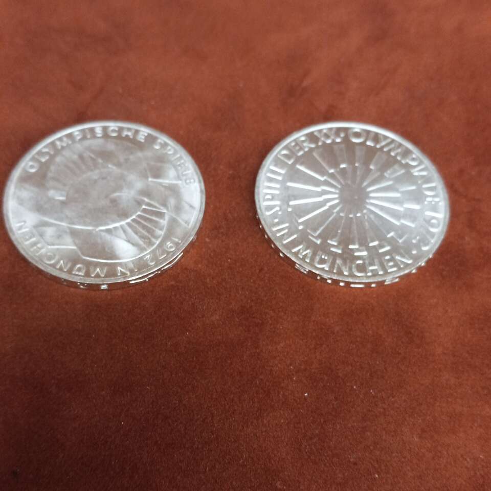 1972 GERMAN OLYMPIC COINS