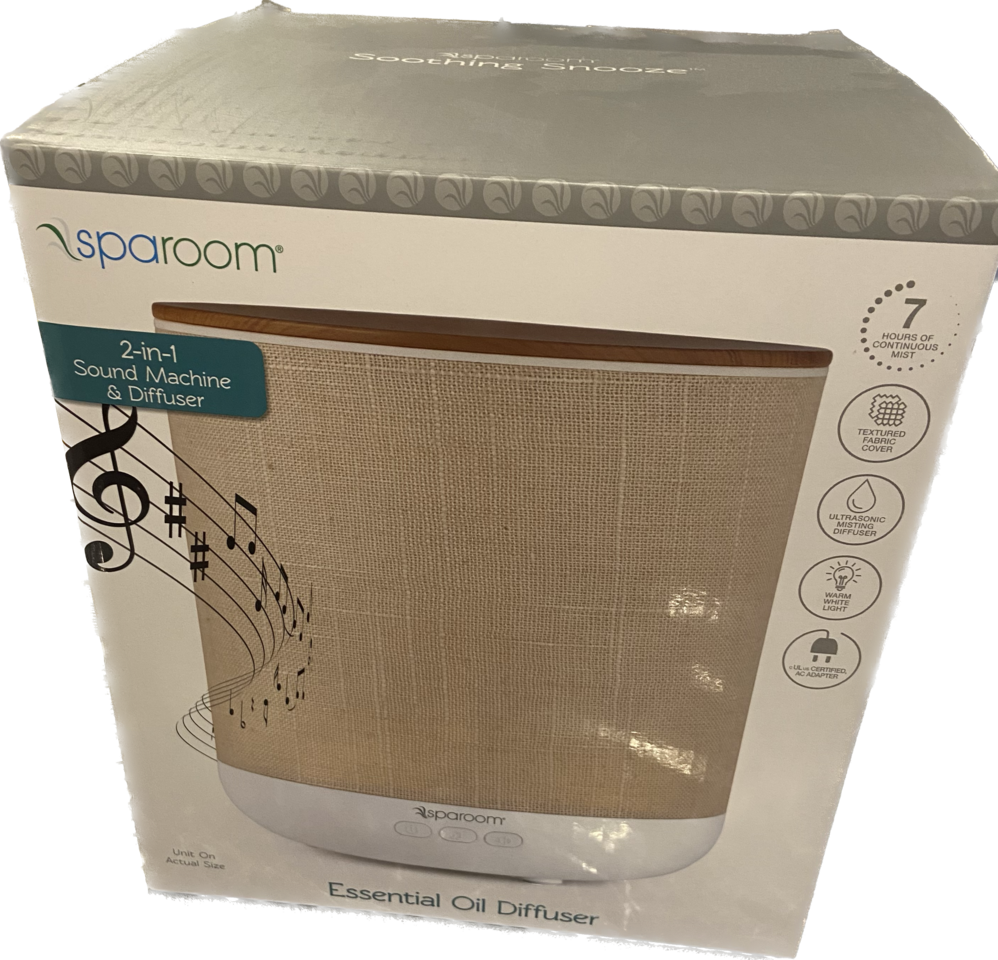 Soothing Snooze Essential Oil Diffuser and Sound Machine