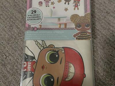 LOL Surprise 29 Wall Decals Peel And Stick Removable