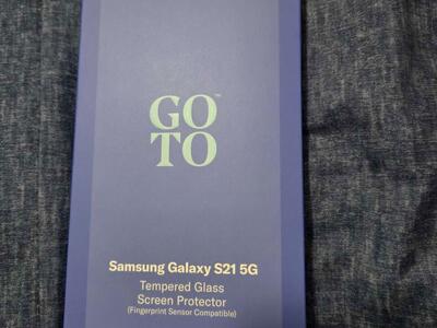 GO TO Samsung Galaxy S21 5G - Tempered Glass Screen Protector
