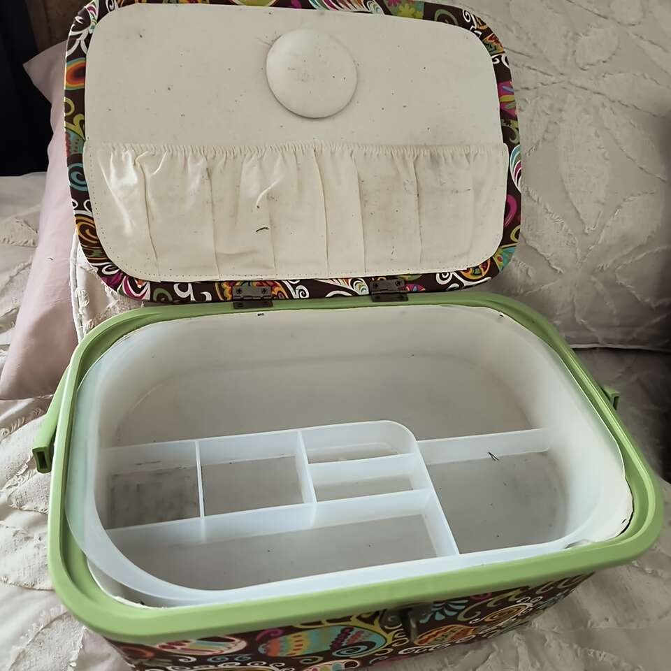 Sewing box organizer