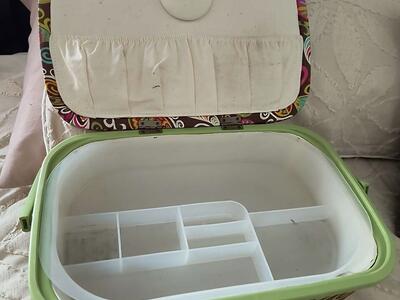 Sewing box organizer