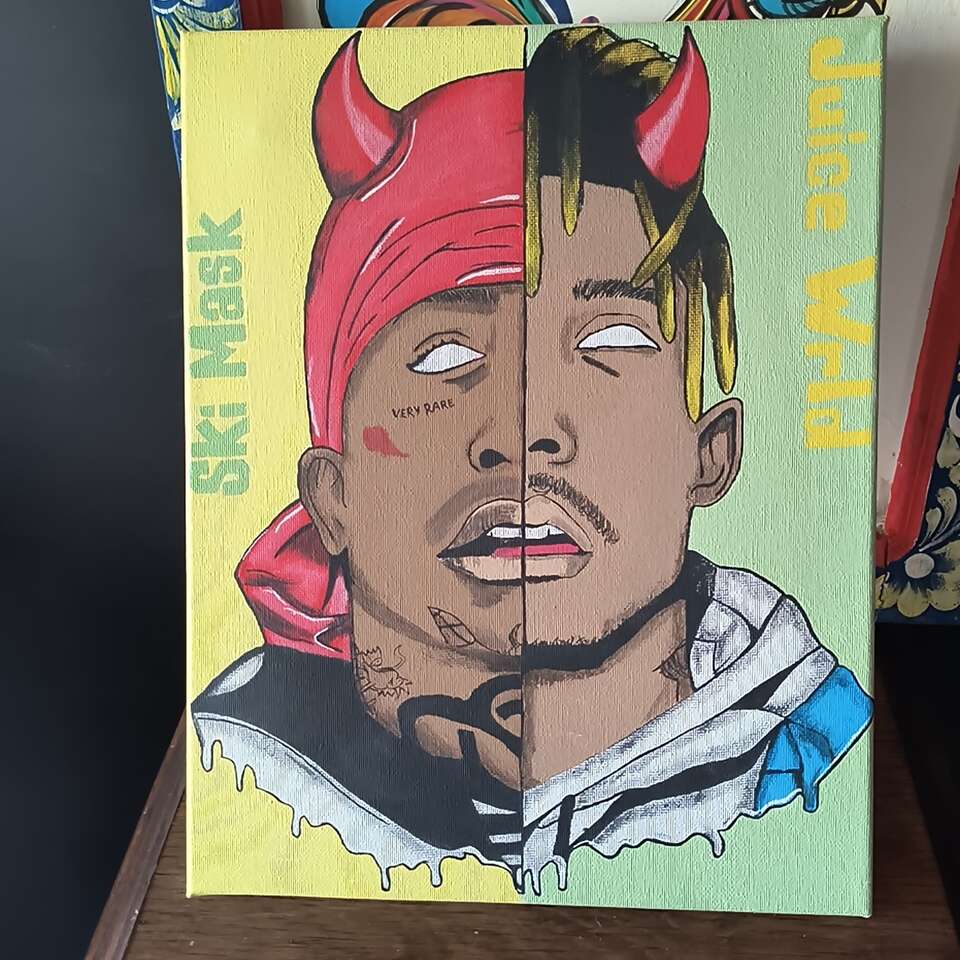 paintings and posters