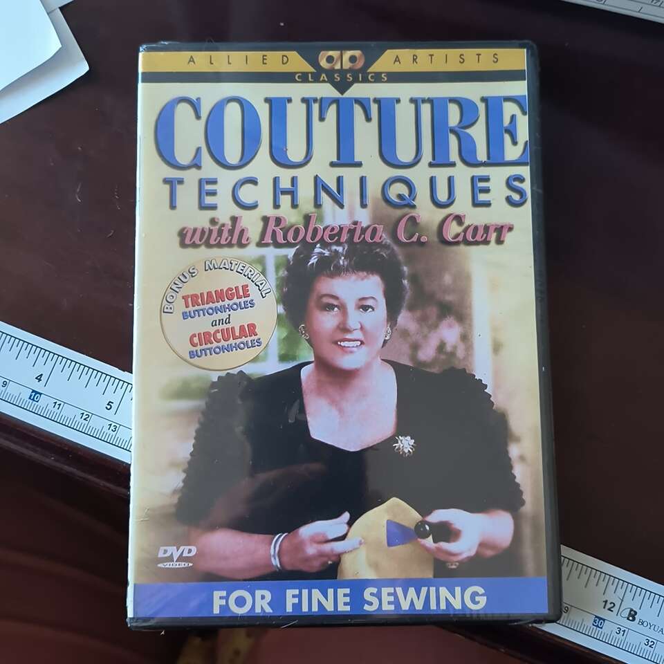 Couture Techniques DVD sewing