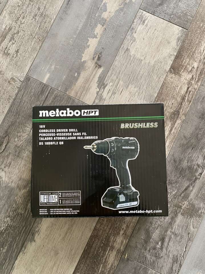 Metabo Hitachi Brushless 18V Cordless Driver Drill