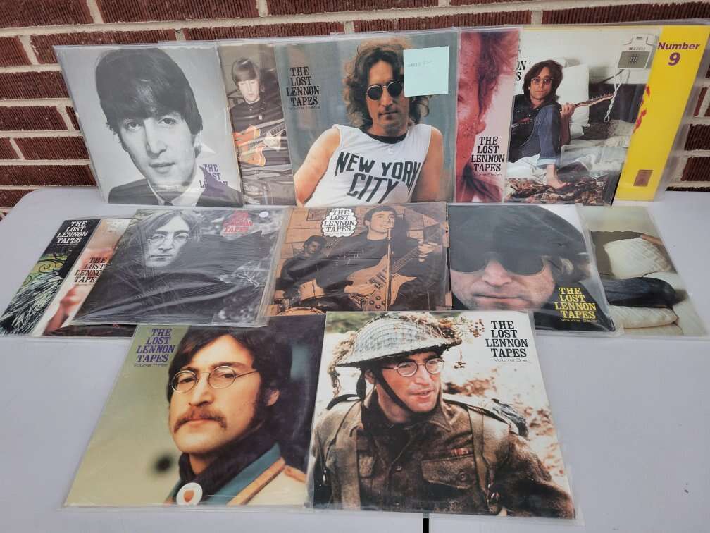 RARE Beatles LOST LENNON TAPES 17 Vol. (+1) VINYL