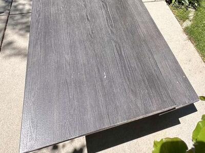 Aluminum Patio Table ONLY