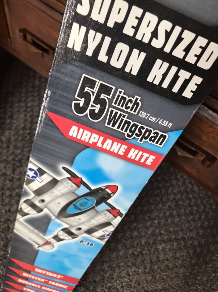 NEW Fighter Airplane P-38 Lighting Kite