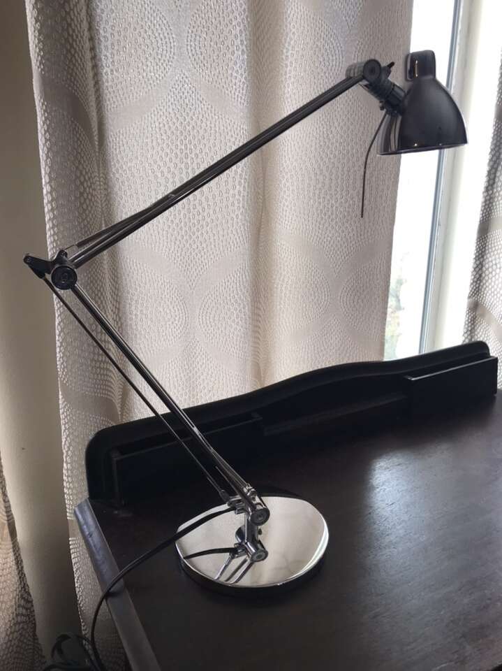 Modern Chrome Desk Lamp