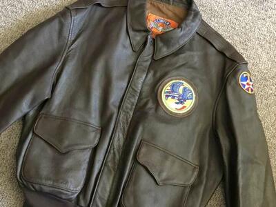A2 Flight jacket 464th Fighter Squad Ww2