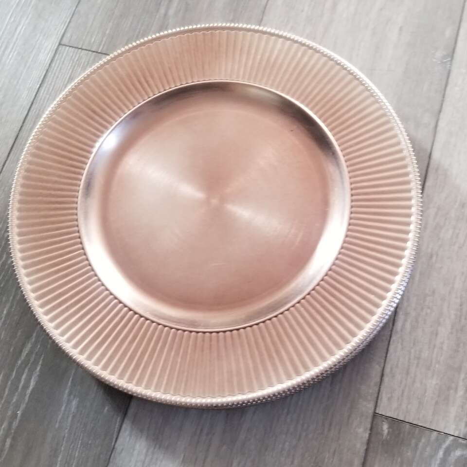 charger plates $40 obo