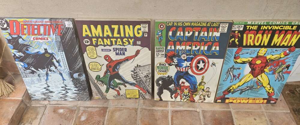 Comic book posters / wall hangings
