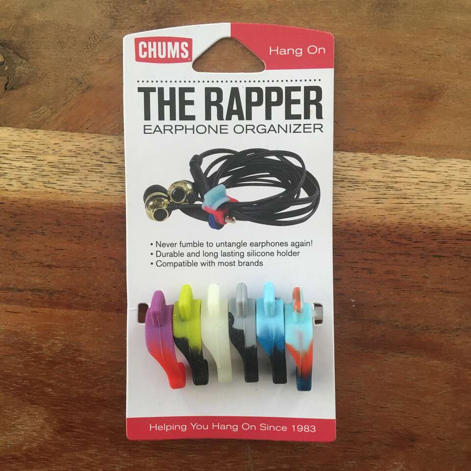 CHUMS The Rapper Earphone Organizer - Set of 6 - Silicone