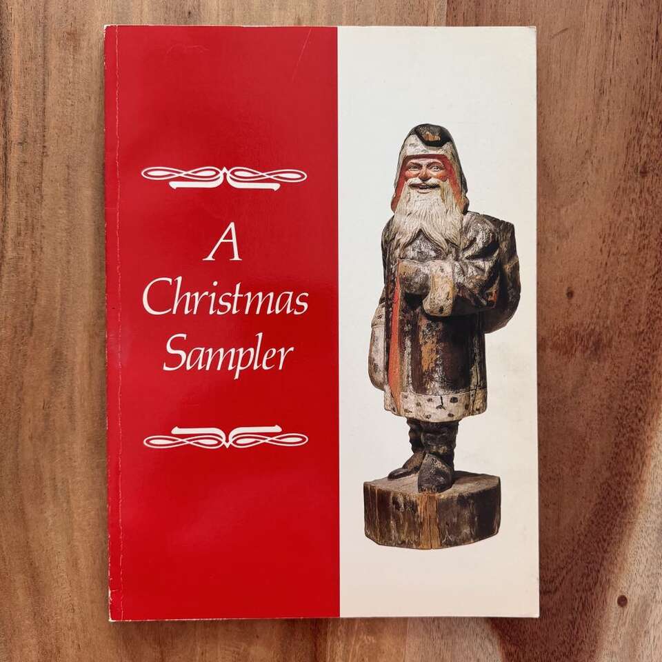 Vintage World Book Encyclopedia A Christmas Sampler Book - 1978 - Holiday