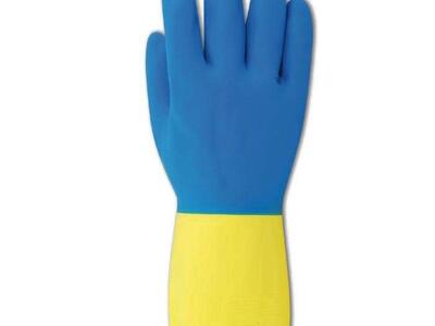 Magid Comfort Flex 738 Flock-Lined Neoprene/Latex Gloves - Size 8 - 1 Dozen