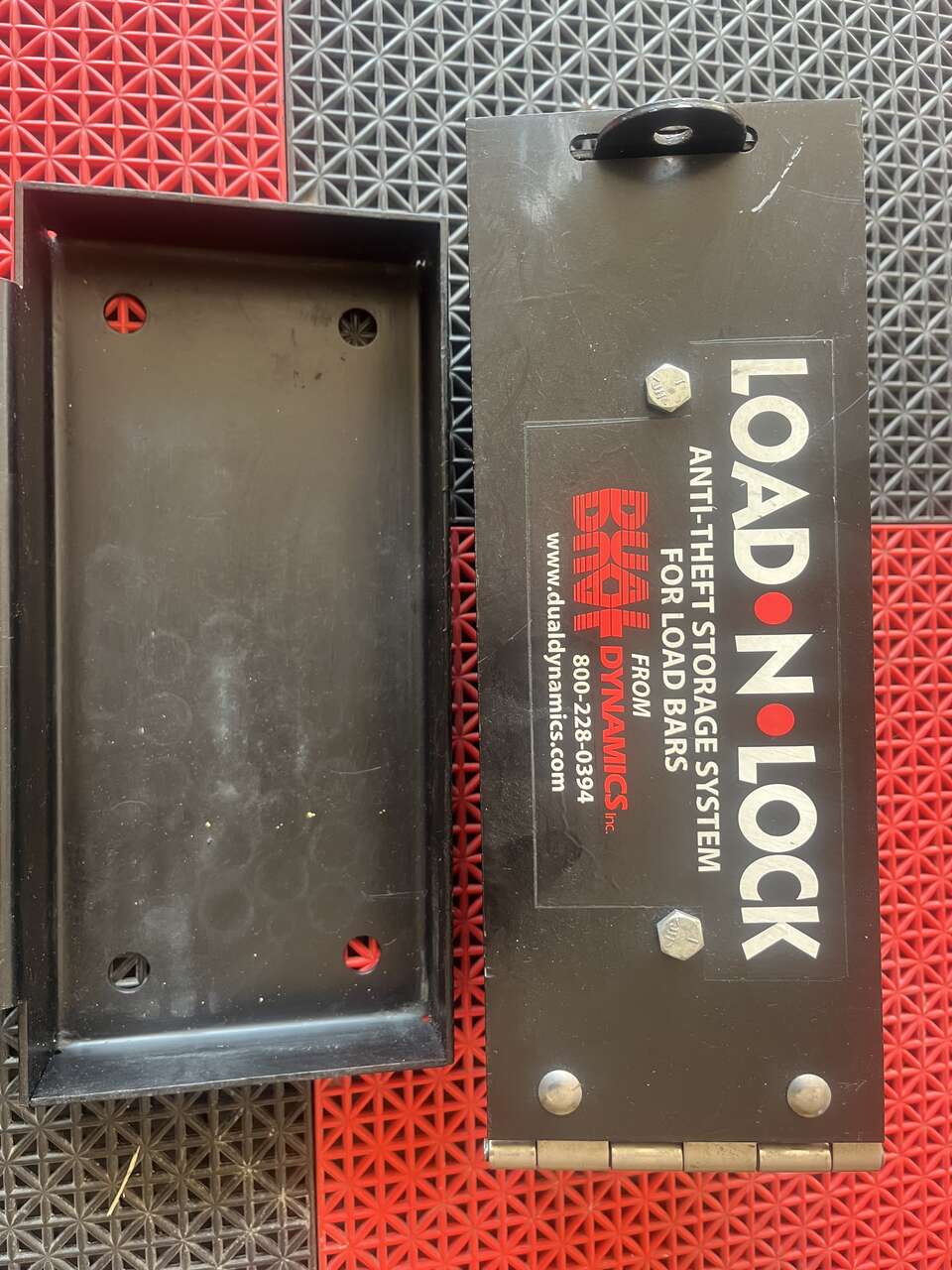 Load-N-Lock Anti Theft Storage System for Load Bars