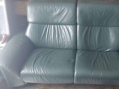 Stressless by Ekornes leather reclining so
