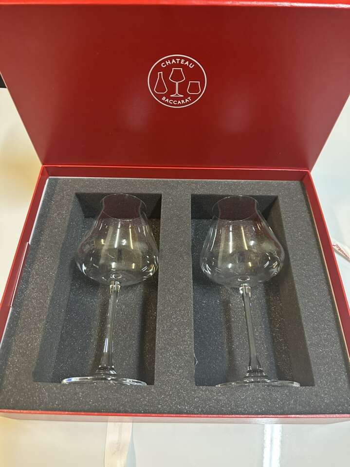 Chateau Baccarat White Wine Glasses, Set Of 2