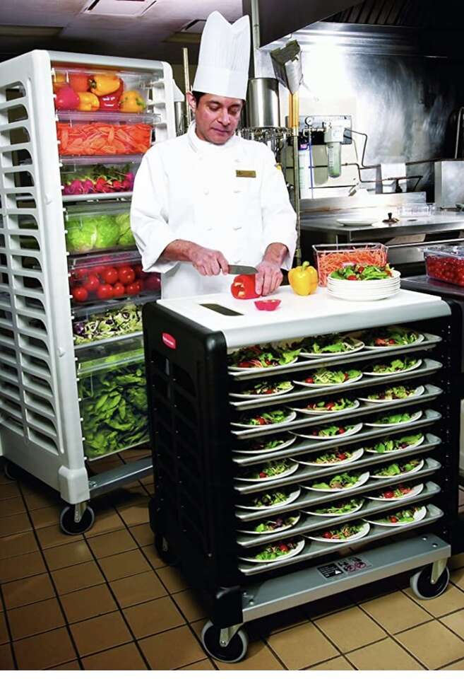 Rubbermaid Storage preparation Rack