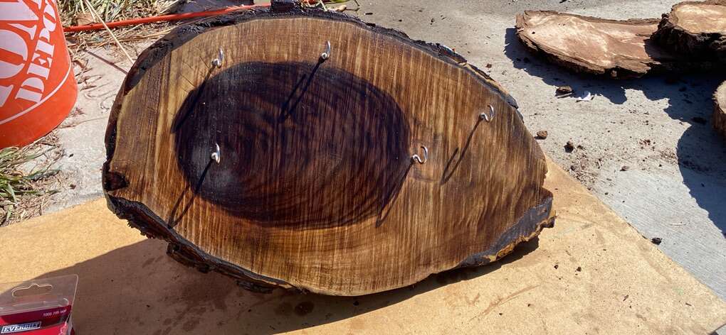 Black Walnut Jewelry Stands / Hat Or Coat Hangers