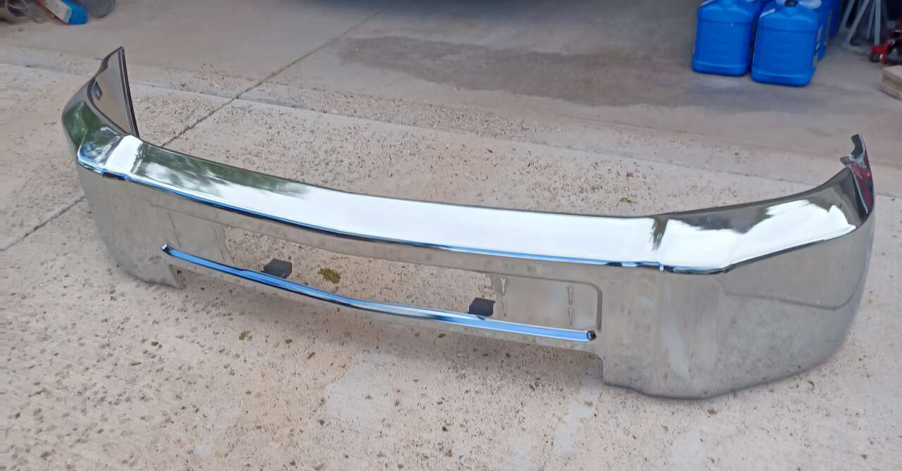 Chome Steel Front Bumper face. Chevy & Gmc 2500 & 3500
