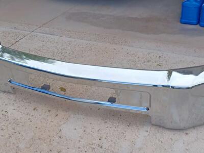 Chome Steel Front Bumper face. Chevy & Gmc 2500 & 3500