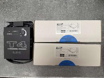 4x LSC T4 4-channel Light Chasers