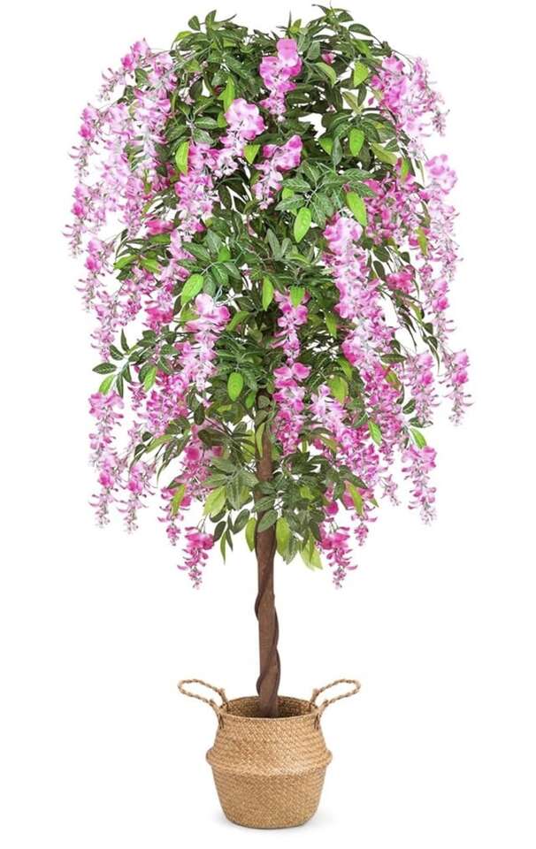Wisteria fake tree