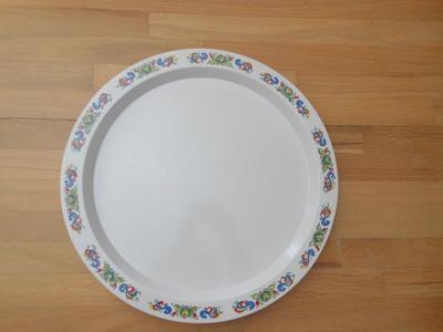 Vintage Folk Art Tray