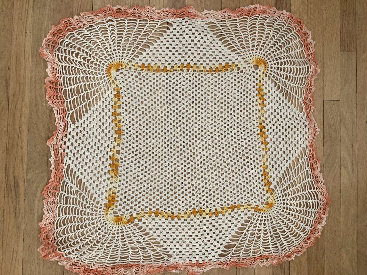 Vintage Square Doilies