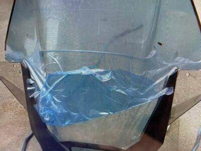 Polaris snowmobile wind shield